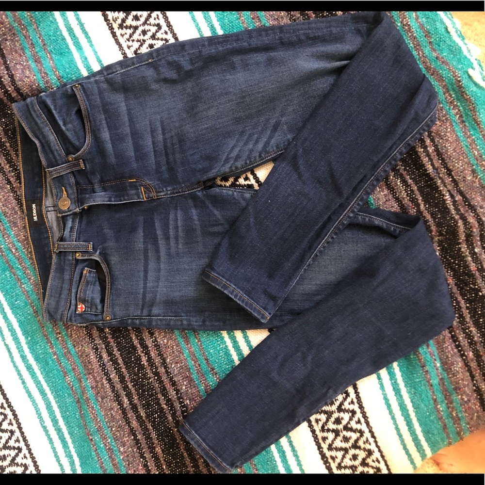 Hudson midrise skinny jeans!